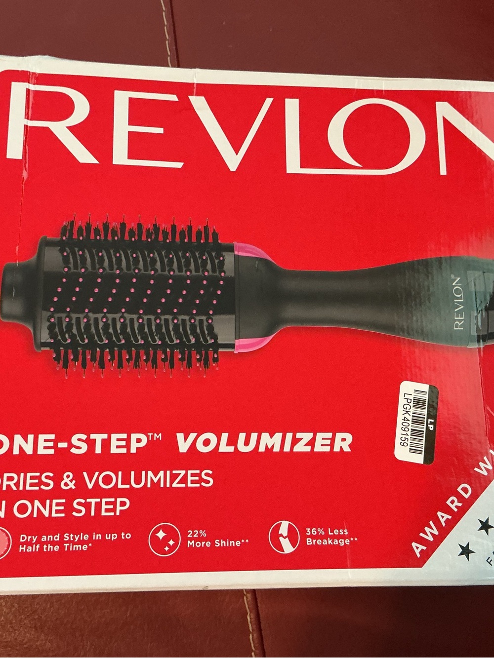 Revlon One-Step Volumizer Hair Brush - Black & Pink Accents